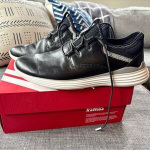Cole Haan Black Leather Sneakers for Men